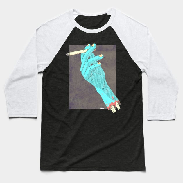 Undead Addiction Baseball T-Shirt by ControllerGeek